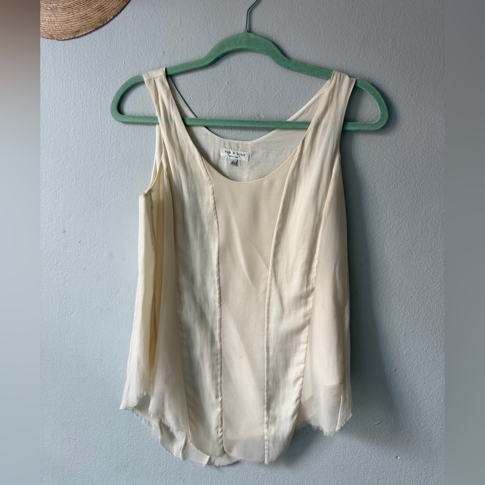 Rag & Bone sleeveless blouse - XS - modern, clean staple, elegant, chic